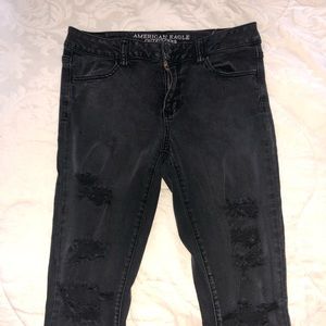 BLACK AMERICAN EAGLE JEANS